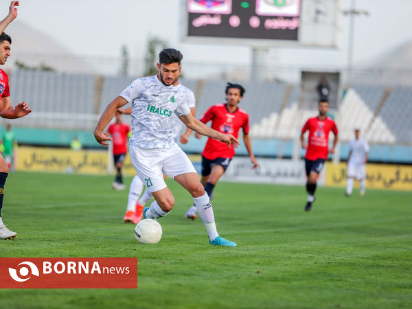 دیدار تیم های فوتبال آلومینیوم - نساجی