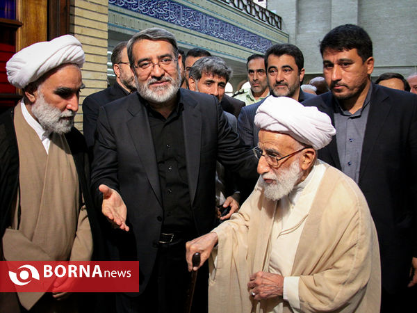 مراسم ختم برادر وزیر کشور