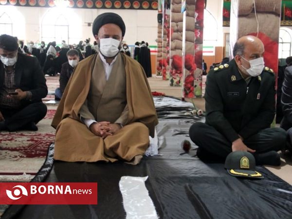 مراسم تجدید میثاق با شهدا و نواختن زنگ انقلاب در یاسوج