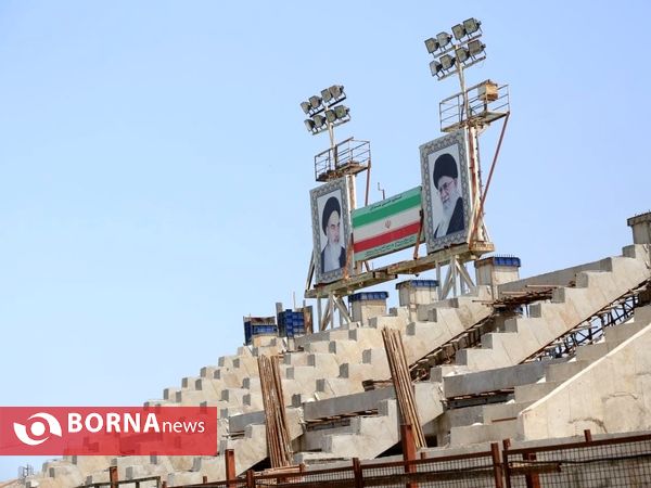 بازدید مدیرکل اداره ورزش و جوانان گیلان از پروژه استادیوم تختی بندر انزلی