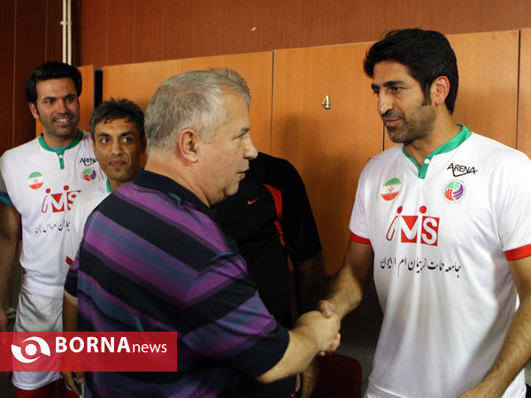 سومین تمرین تیم ستارگان ایران