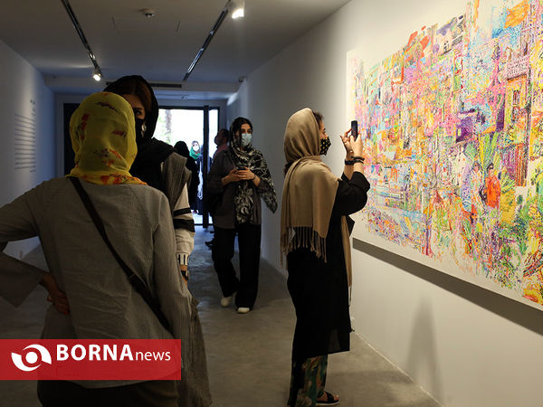 نمایشگاه نقاشی "اختلال خاطره"