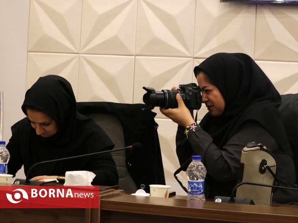 نشست خبری افشین آذری در تبریز برگزار شد