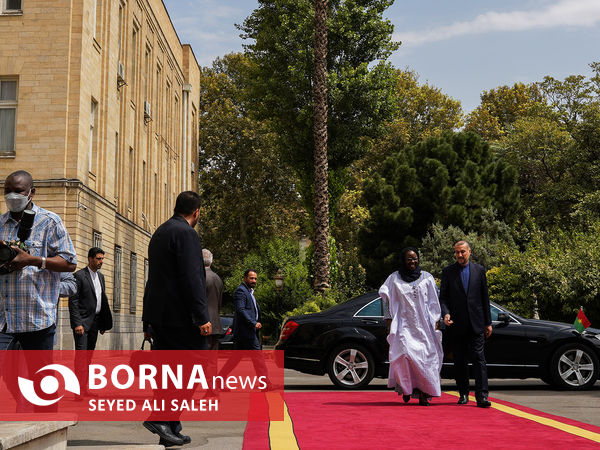 دیدار وزرای امور خارجه بورکینافاسو و ایران