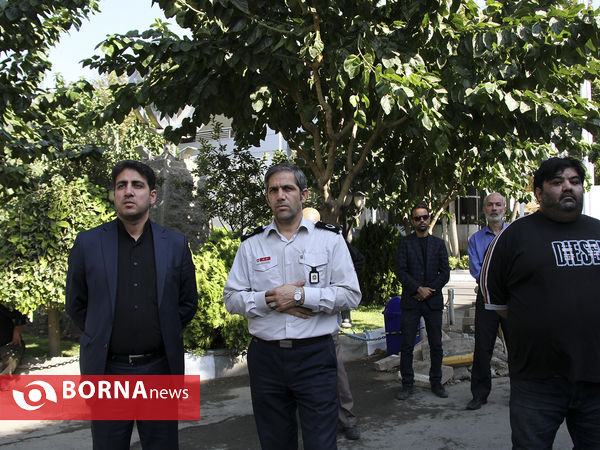 تشییع پیکر مهدی شادمانی