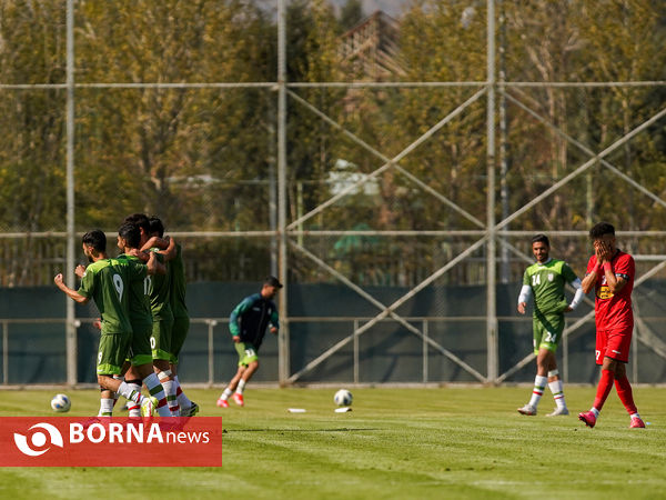 دیدار تیم ملی فوتبال امید ایران - پرسپولیس