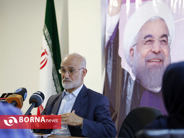 نشست خبری دکتر مصطفی معین