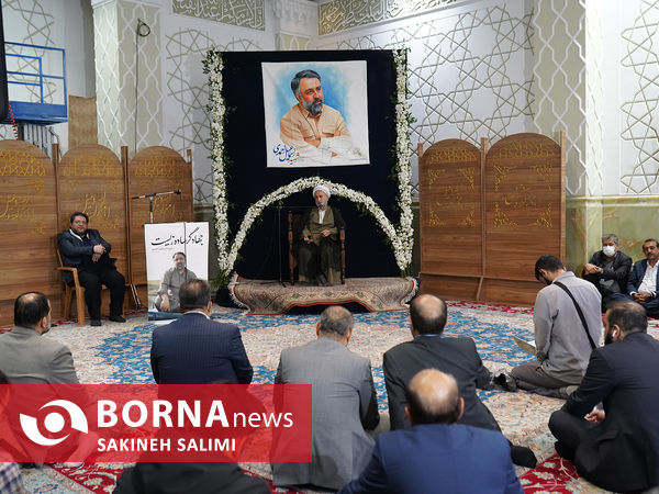 مراسم چهلم شهید اسماعیل احمدی