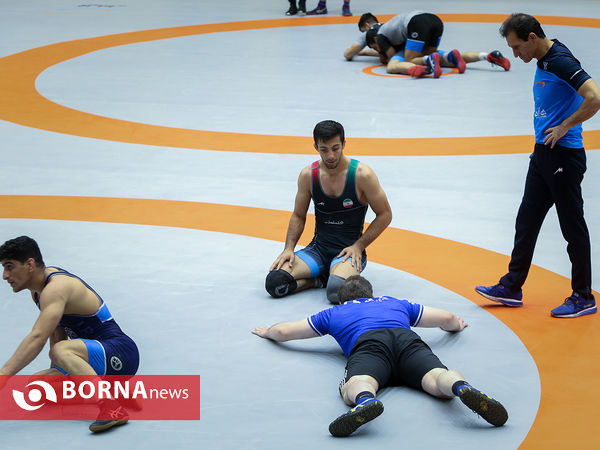 بازدید معاون رییس جمهور از اردوی تیم های ملی کشتی