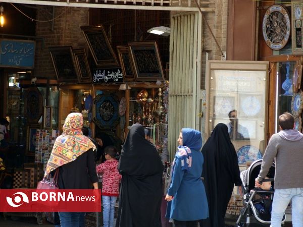 آخرین روز های تعطیلات عید نوروز- اصفهان