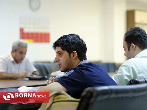 نشست خبری دکتر مصطفی معین
