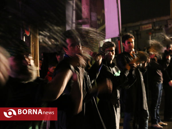 عزاداری شب تاسوعا در تهران