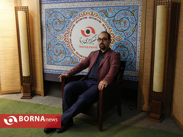 حضور حجت نظری در خبرگزاری برنا