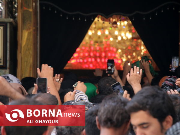 ازدحام زائران حسيني در نجف اشرف در آستانه اربعين