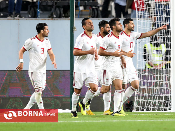دیدار تیم های فوتبال ایران - چین