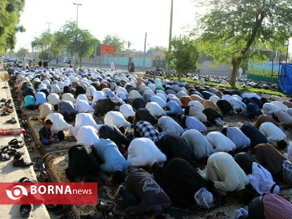 اقامه نماز عید فطر در هویزه