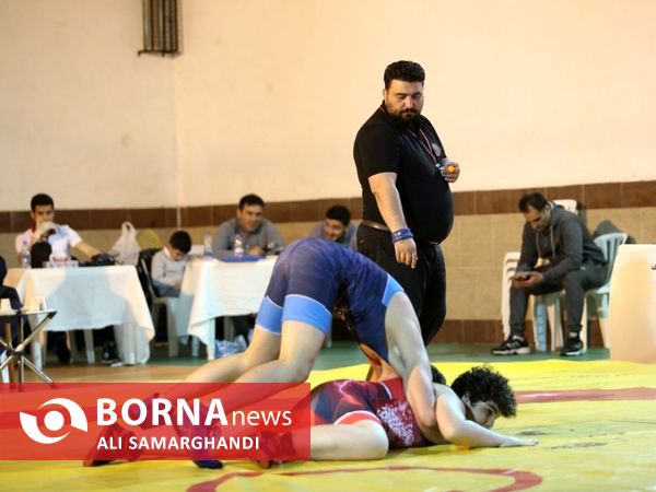 مسابقات کشتی دانش آموزی رده سنی نونهالان
