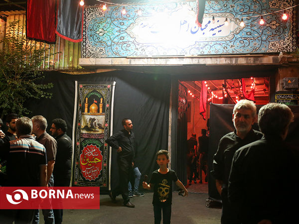 شب پنجم محرم در خیابان مجاهدین اسلام