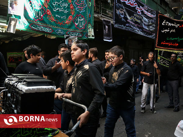 مراسم عزاداری روز عاشورای حسینی "ع" در تهران
