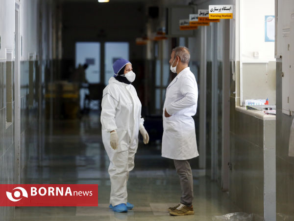 نبرد با کرونا بیمارستان نمازی شیراز