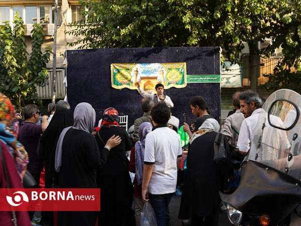 مهمانی ۱۰ کیلومتری به مناسبت عید غدیر