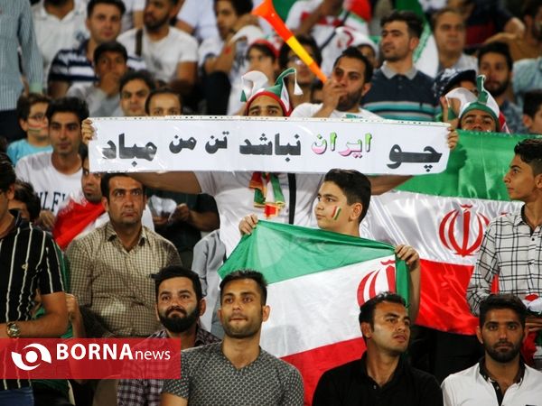 دیدار تیم ها فوتبال ایران- ازبکستان