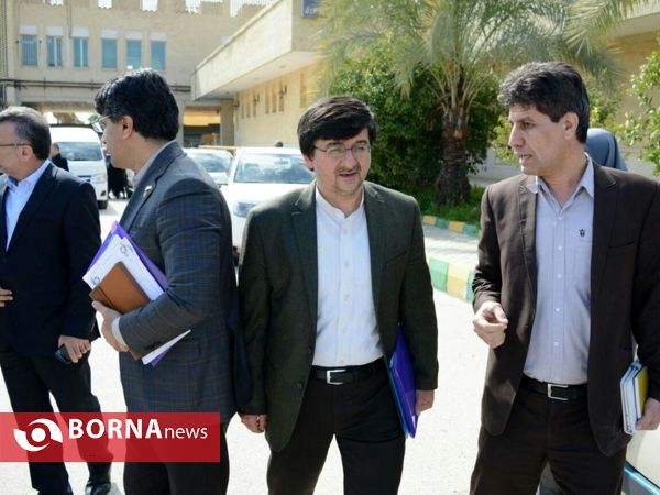 روسای فدراسیون‌ها ورزشی در نقاط صفر مرزی قصرشیرین
