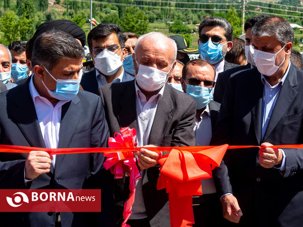 افتتاح جاده جدید هشتگرد-طالقان