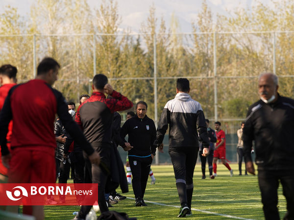 دیدار تیم ملی فوتبال امید ایران - پرسپولیس
