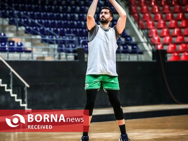 مسابقات بسکتبال غرب آسیا؛ تمرین تیم بسکتبال ذوب  آهن ایران قبل از مصاف با ارتدوکس اردن