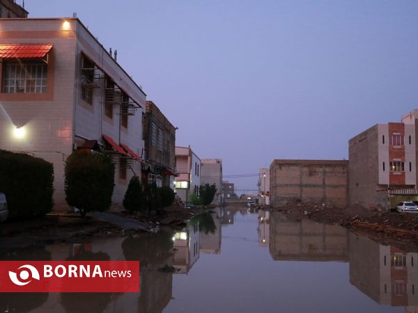 آبادان سه روز بعد از بارندگی