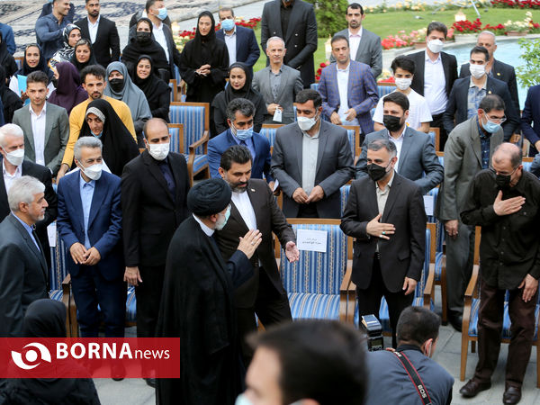 دیدار رییس جمهور با ورزشکاران ، مربیان و مدیران ورزش