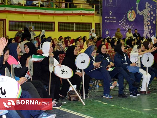 افتتاحیه رقابت‌های ورزشی کارکنان زن وزارت بهداشت