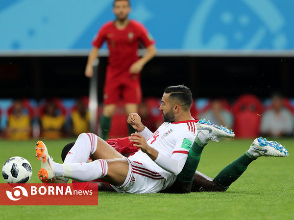 دیدار تیم‌های ملی فوتبال ایران و پرتغال