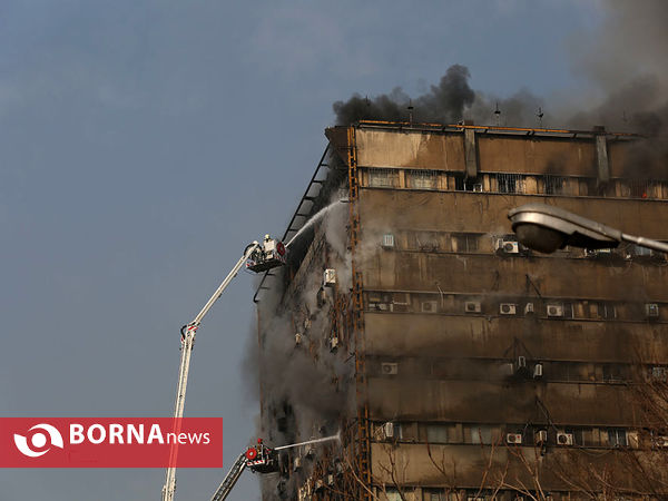 آتش سوزی و فروریختن ساختمان پلاسکو-1