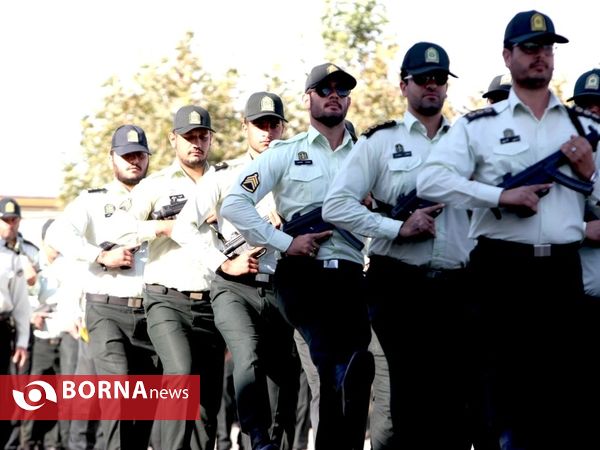 مراسم صبحگاه هفته ناجا