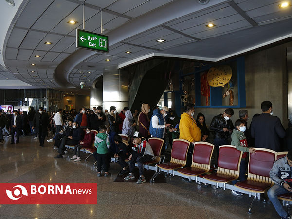 بازدید نوروزی مسافرین از برج میلاد