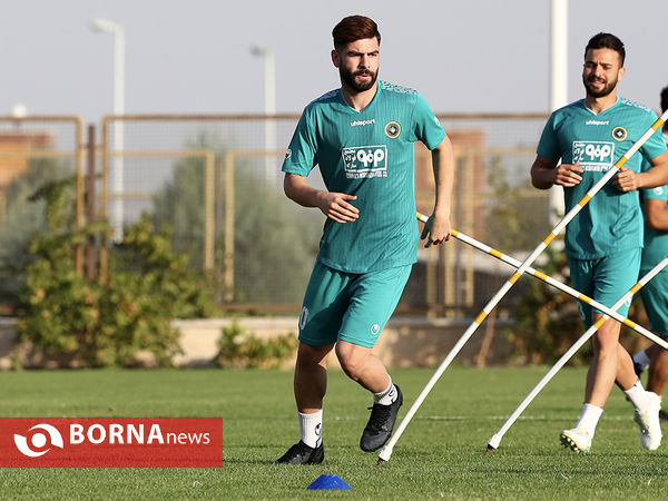 تمرین تیم فوتبال سپاهان