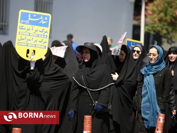 راهپیمایی روز قدس در رشت