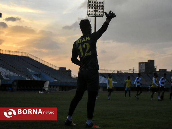 تمرینات تیم فوتبال کیان اراک