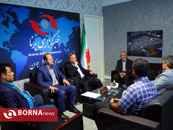 بازدید مدیر عامل صندق حمایت از قهرمانان و پیشکسوتان از خبرگزاری برنا