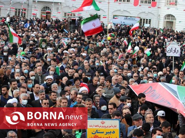 راهپیمایی ۲۲ بهمن _ رشت