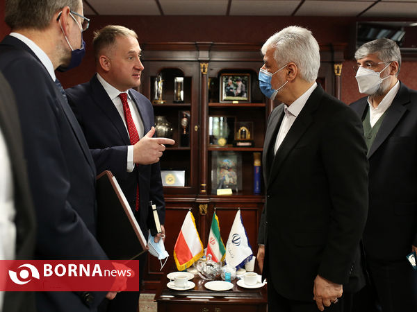 دیدار سفیر لهستان با وزیر ورزش و جوانان