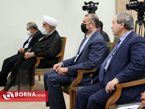 دیدار بشار اسد با رهبر انقلاب