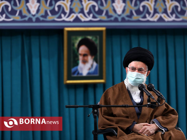 دیدار جمعی از مداحان با رهبر معظم انقلاب