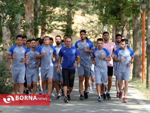 تمرینات تیم فوتبال سپیدرود رشت