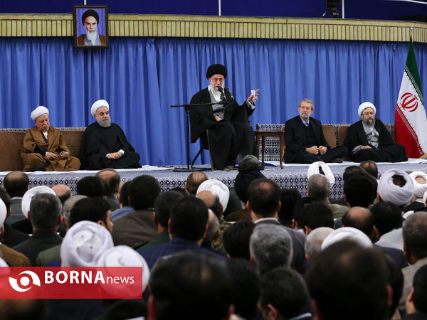   دیدار مسئولین نظام با مقام معظم رهبری