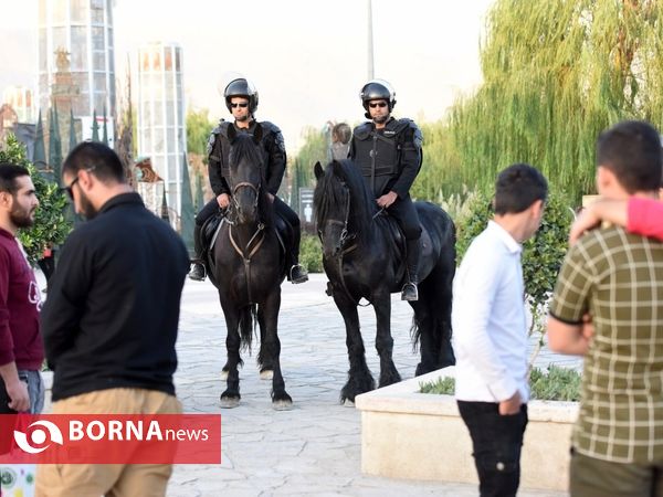 دیدار  نمادین چوگان ،گرامیداشت هفته نیروی انتظامی