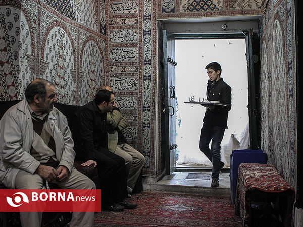 عزاداری ایام فاطمیه در حسینیه سادات اخوی