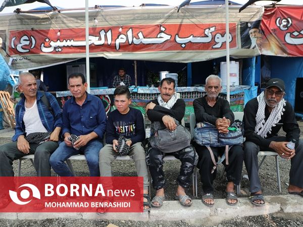 دلدادگان حسینی مرز شلمچه